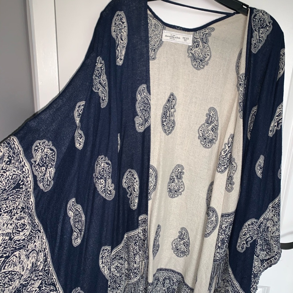 Navy Blue Cover Up